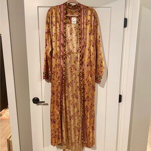NWT, Free People Floral Kimono Robe, O/S